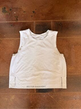 lululemon athletica White Tank Top